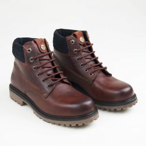 Wrangler Arch Boot scarponcino in pelle Red Brown WM12010A