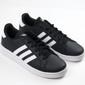 Adidas Grand Court sneaker pelle Black/White